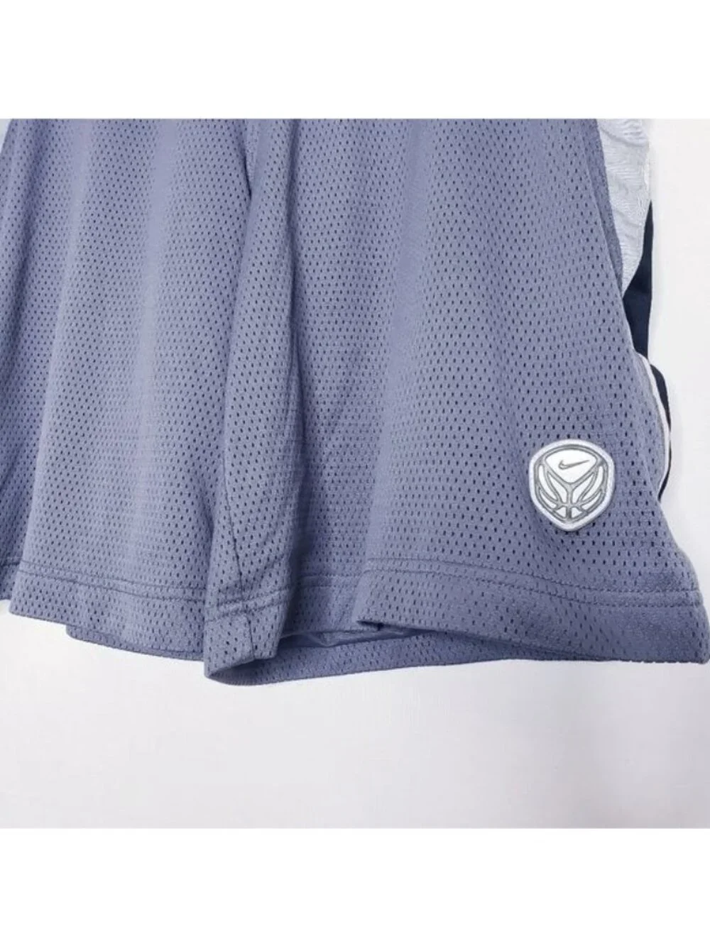 Nike Gray Basketball Pull On Drawstring Athletic Shorts Boys Youth Size Large